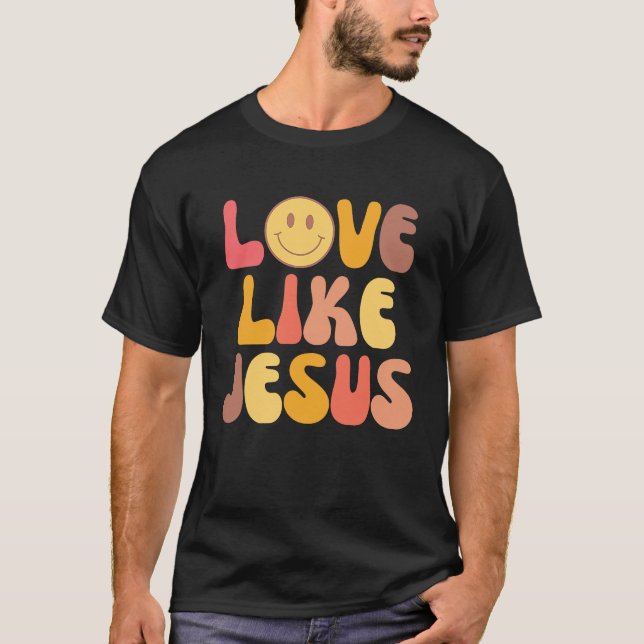 Aesthetic Groovy T Aesthetic Groovy, christian Shirt (Framsida)