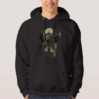 Aesthetic Grunge Fairycore Butterfly Gothic Horror Hoodie
