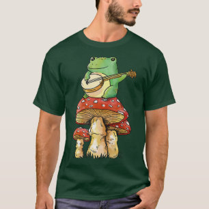 Aesthetic Guitar Goblincore Natur Magic Fungi Pr T Shirt