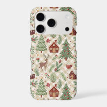 Aesthetic Holiday Checkered Phone Case