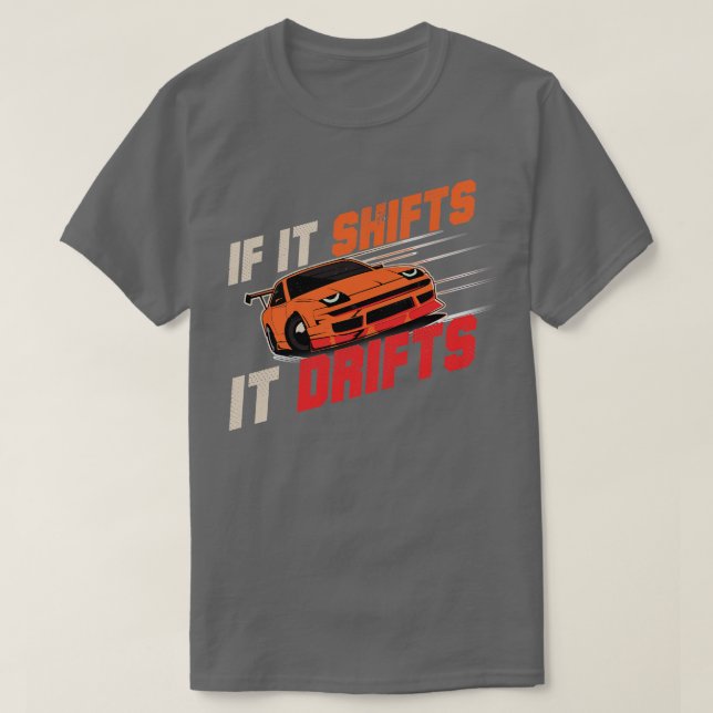 Aesthetic Japansk Drift Racer om den byter ut den  T Shirt (Design framsida)