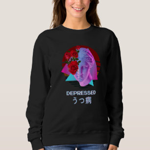 Aesthetic Japanska, undertryckt, Vaporwave T Shirt