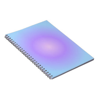 Aesthetic Lavender Pink Gradient Anteckningsbok