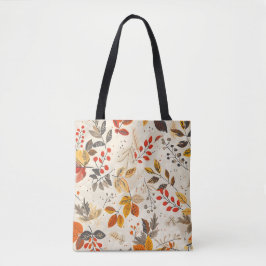 Aesthetic Leaf Pattern Tygkasse