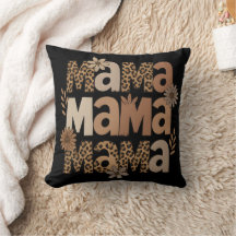 Aesthetic Leopard Print Mamma Typography