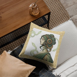 Aesthetic Medusa Art Pillow Kudde