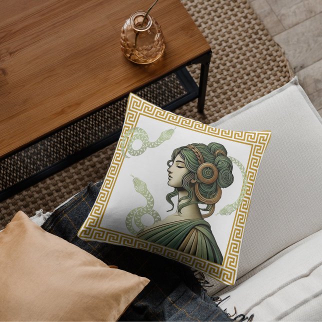 Aesthetic Medusa Art Pillow Kudde (Skapare uppladdad)