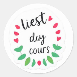 Aesthetic Motivational Stickers | Perfekt för plan Runt Klistermärke