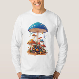 Aesthetic Mushroom Shirt   Svampar T Shirt