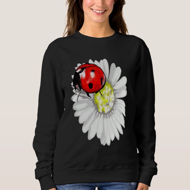 Aesthetic Nature Summer Ladybird Nature T Shirt (Framsida)