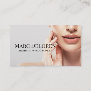 Aesthetic Nurse Injector Cosmetic Surgeon Visitkort