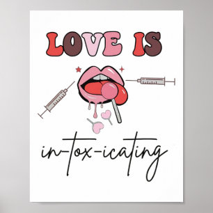 Aesthetic Nurse Injector Valentine Filler Dysport Poster
