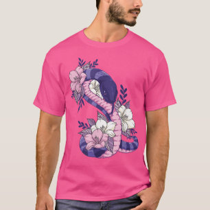 Aesthetic Pastel Goth Snake Flower Fairy Grunge Go T Shirt
