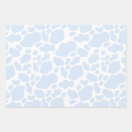Aesthetic Pastel Light Blue Cow