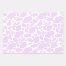 Aesthetic Pastel Light Lila Cow