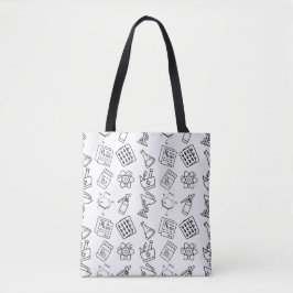 Aesthetic PharmD & Laboratory Science Tote Bag Tygkasse