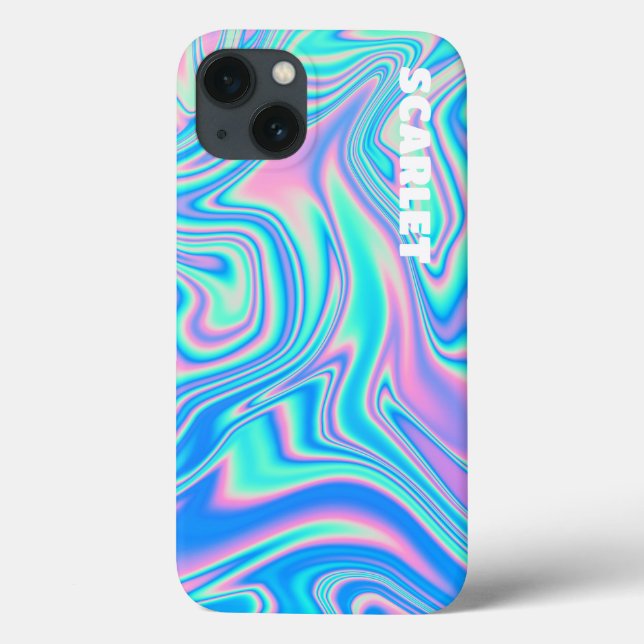 Aesthetic Phone Case, Holografik (Baksida)