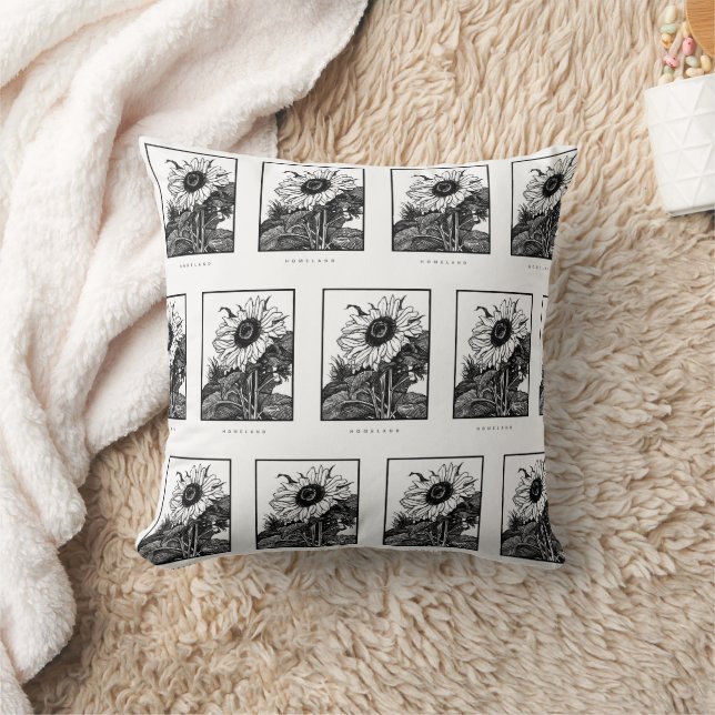 Aesthetic Pillow for Living Room | Cute och Modern Kudde (Filt)