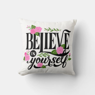 Aesthetic Pillow Positive Manifestfestation Quote Kudde