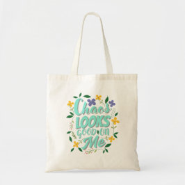 Aesthetic Quote Tote Bag Tygkasse