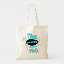 Aesthetic Quote Tote Bag Tygkasse