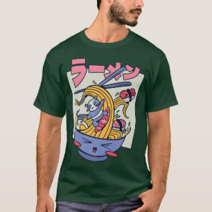 Aesthetic Ramen Panda - Otaku Anime Manga T Shirt