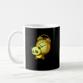 Aesthetic Sleepy Panda • Oversized Alarm Clock Kaffemugg