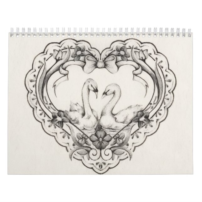 Aesthetic Swan Kalender (Omslag)