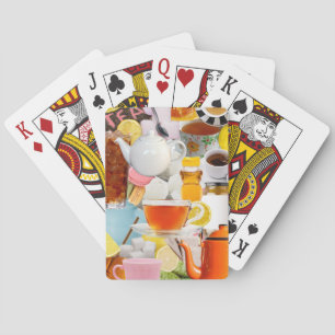 Aesthetic Tea Collage Casinokort