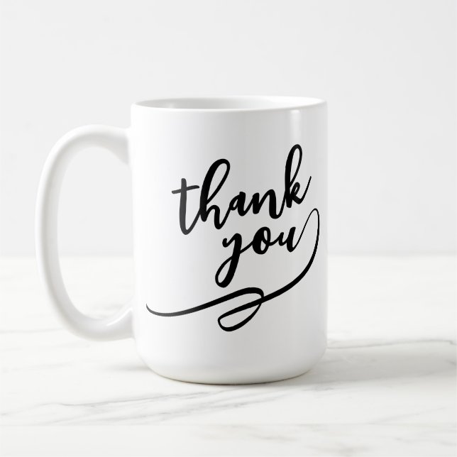 aesthetic thankyou mug  kaffemugg (Vänster)
