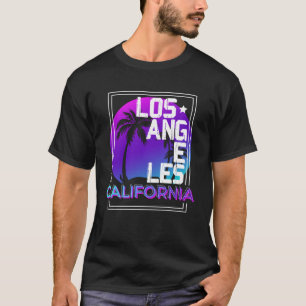 Aesthetic Vaporwave Los Angeles California Retr T Shirt