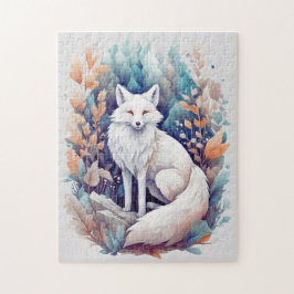 Aesthetic White Fox Pussel
