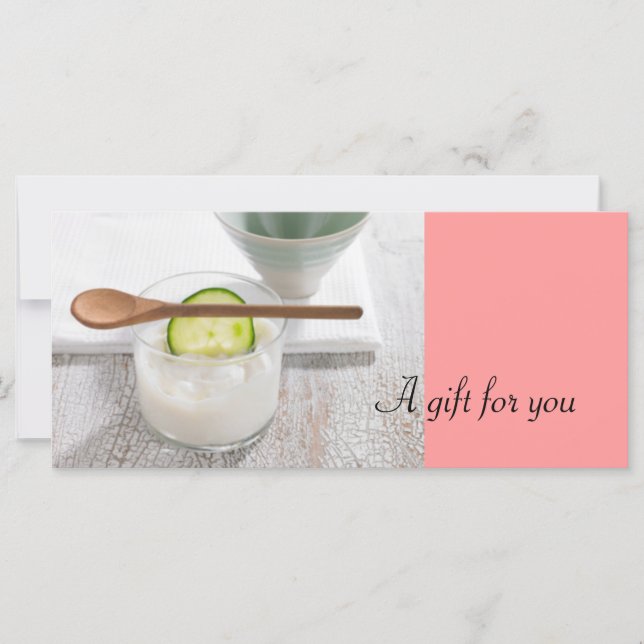 Aesthetician eller Day Spa Gift-certifikat (Framsida)