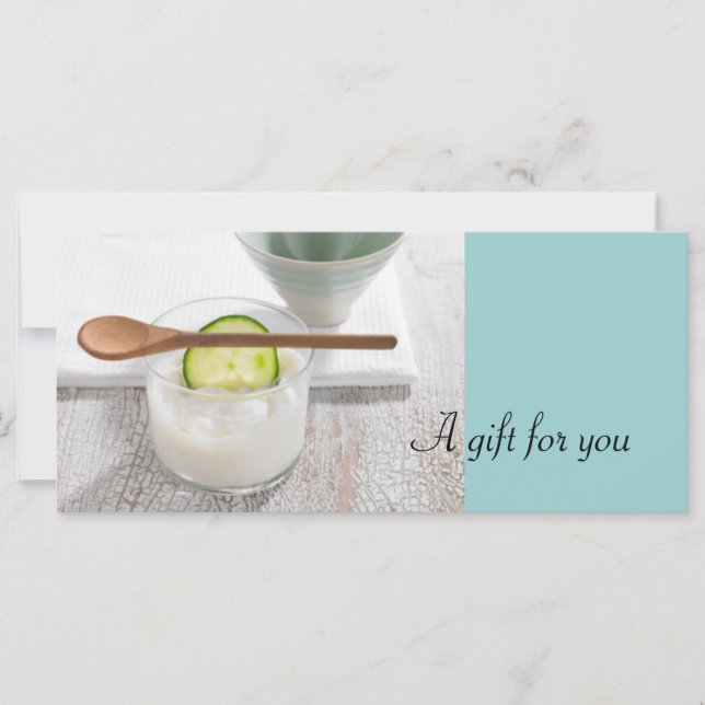 Aesthetician eller Day Spa Gift-certifikat (Framsida)