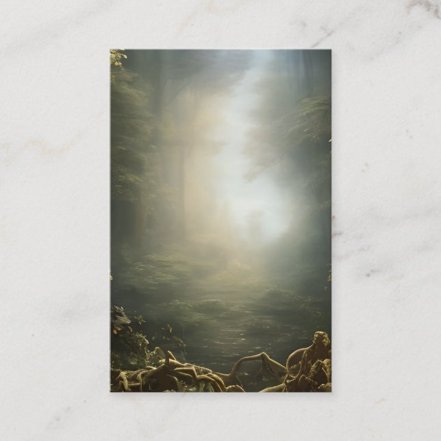 Aesthetics of Beauty Magic Enchanted Imagination F Visitkort (Framsida)