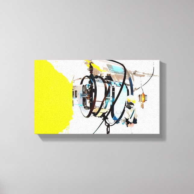 Aether Kiosk Art Canvastryck (Framsida)