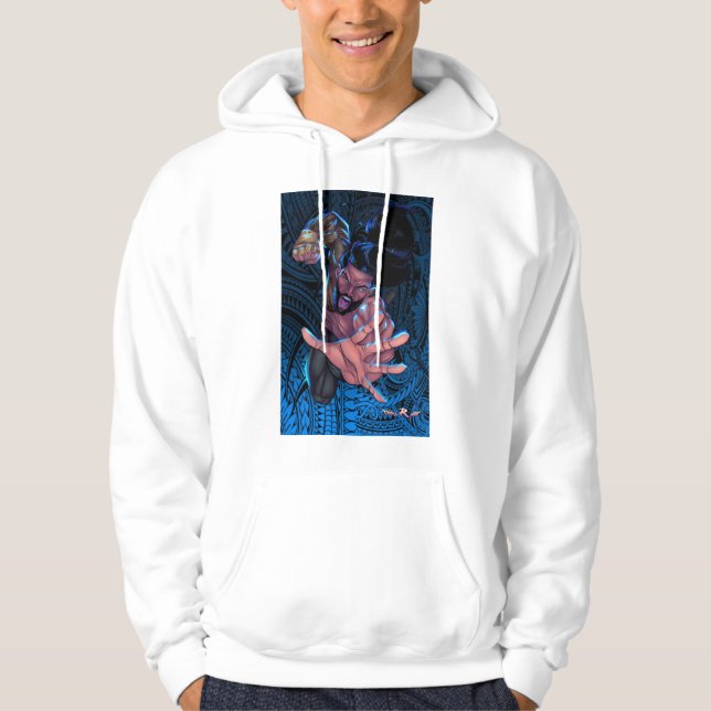 Aew T-ShirtThe Chief wrestling art Hoodie (Framsida)
