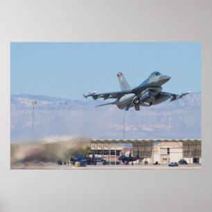 AF 89 149 för F--16Cstridighetfalken HL tar av Poster