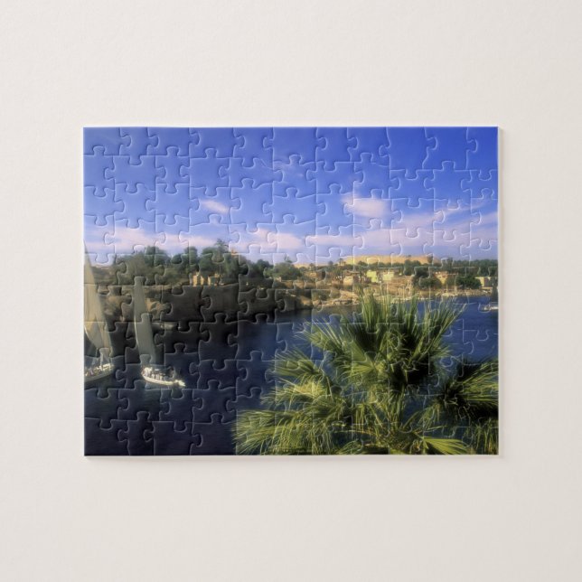 AF, Egypt, Övre Egypten, Aswan. Floden Nilen, Pussel (Horisontell)