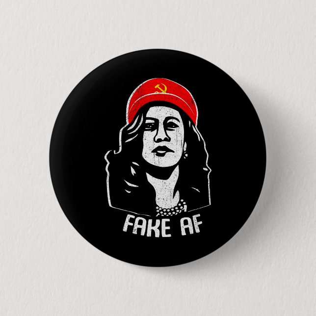 Af Kamala Harris kommunism Val Humor Manar Wome Knapp (Framsida)