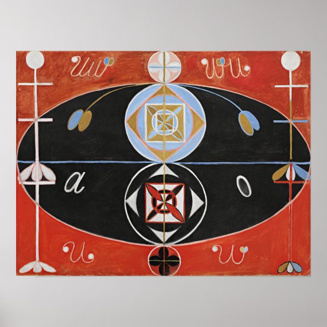 Af Klint - Evolution Poster (Framsidan)