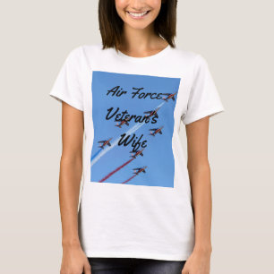 AF Veterans hustru T Shirt