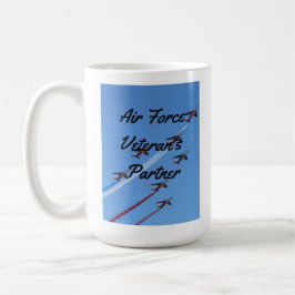 AF Veterans partnerkaffe Mugg