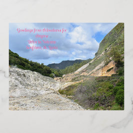 AFA-enhet i vykort för Volcano