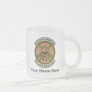 AFCENT A4 Spartan Tea Time Mugg