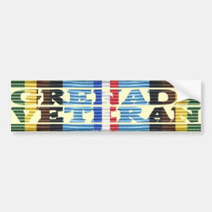 AFEM Veteran GRENADA VETERAN Bildäckslapp Bildekal