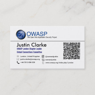 Affär Card_2 för JC OWASP Visitkort