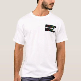 Affär för gitarr för hettpopfärg t shirt