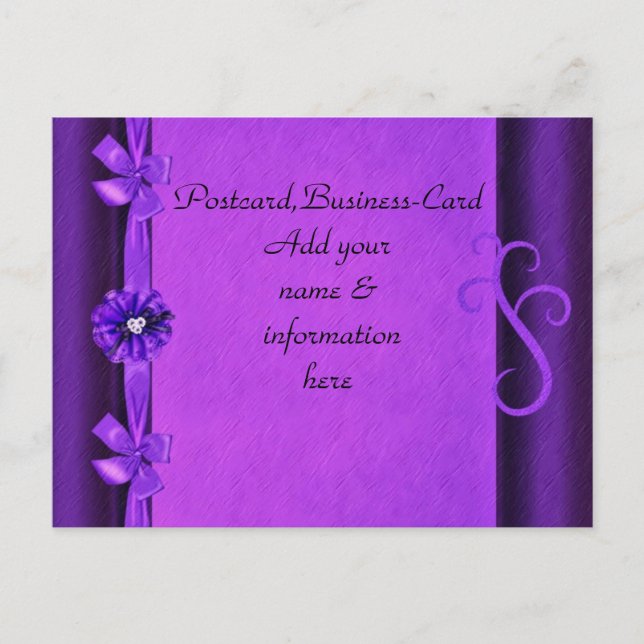 Affären är öppen! vykort (Framsida)