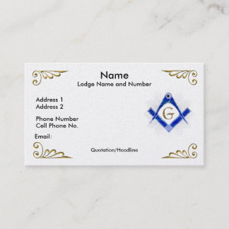 Affären för SC Starburst/profilerar kortet Visitkort